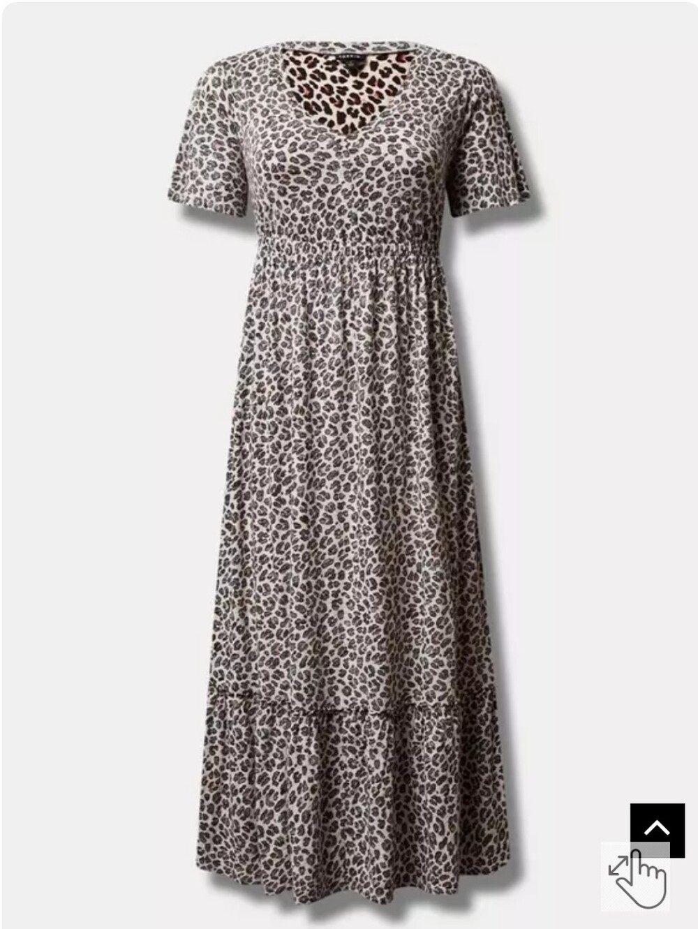 EUC Maxi Cotton Slub Babydoll Beach Dress